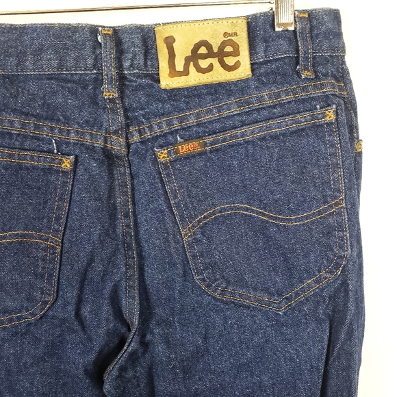 Lee | Dark Wash Blue Work Jeans Mens 32x32 GUC - Picture 2 of 5
